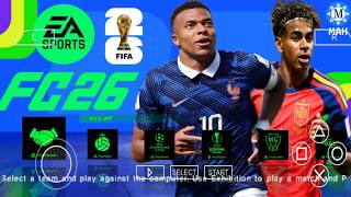 Latest EA FC 2026 PPSSPP with updated squads, refreshed kits, and enhanced graphics for Android